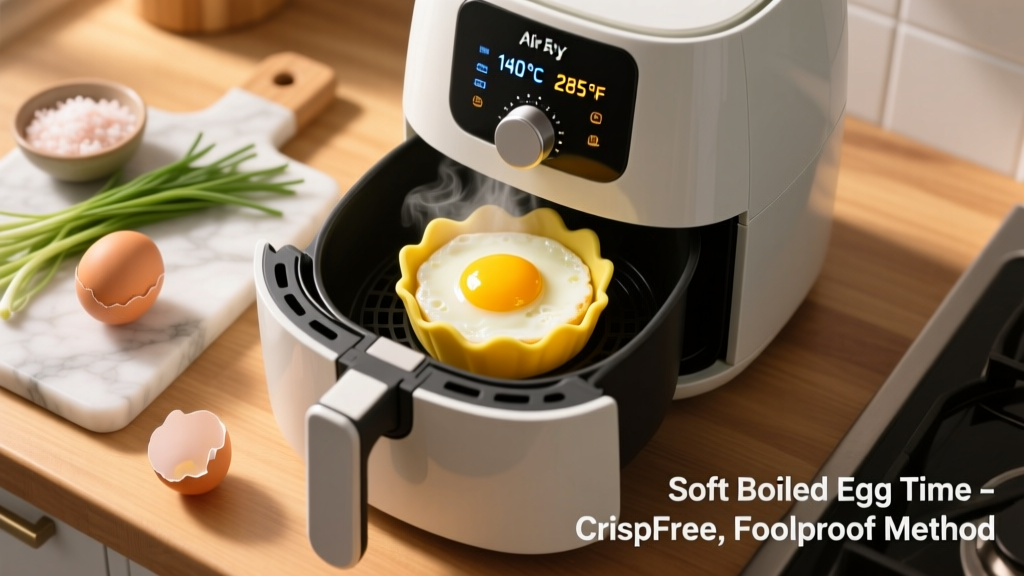 Soft Boiled Eggs in Air Fryer: Foolproof Timing