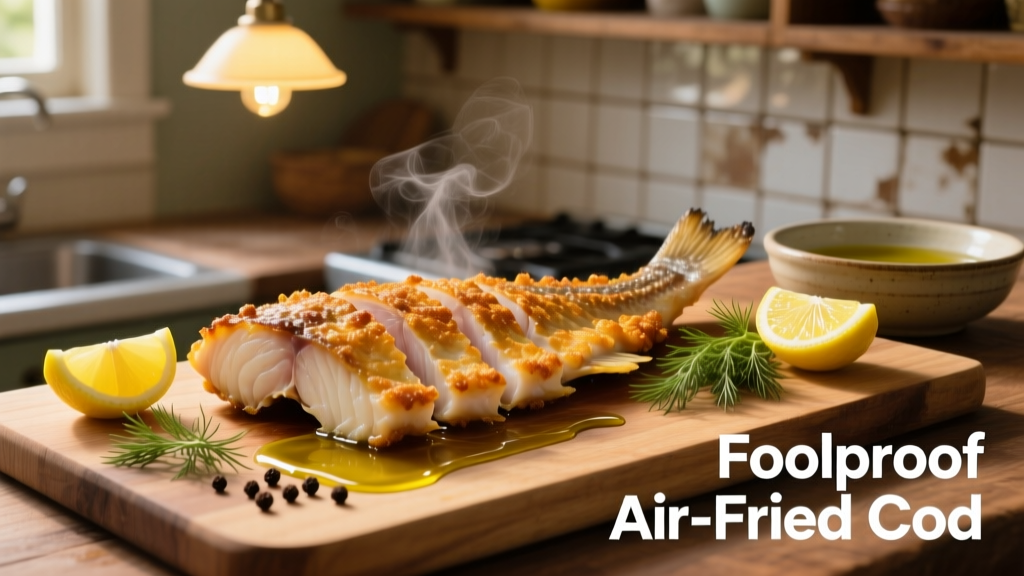 Air Fried Cod Loin: Crispy, Flaky & Foolproof