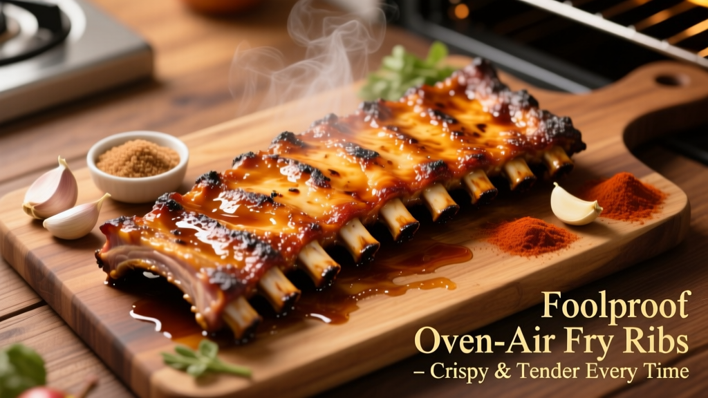 How to Air Fry Ribs in an Oven: Crispy, Tender & Foolproof