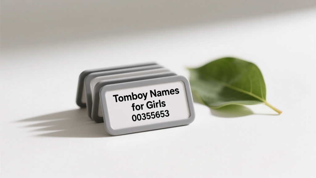 Tomboy Names for Girls: Practical, Empowering, and Safety-Conscious Naming Choices