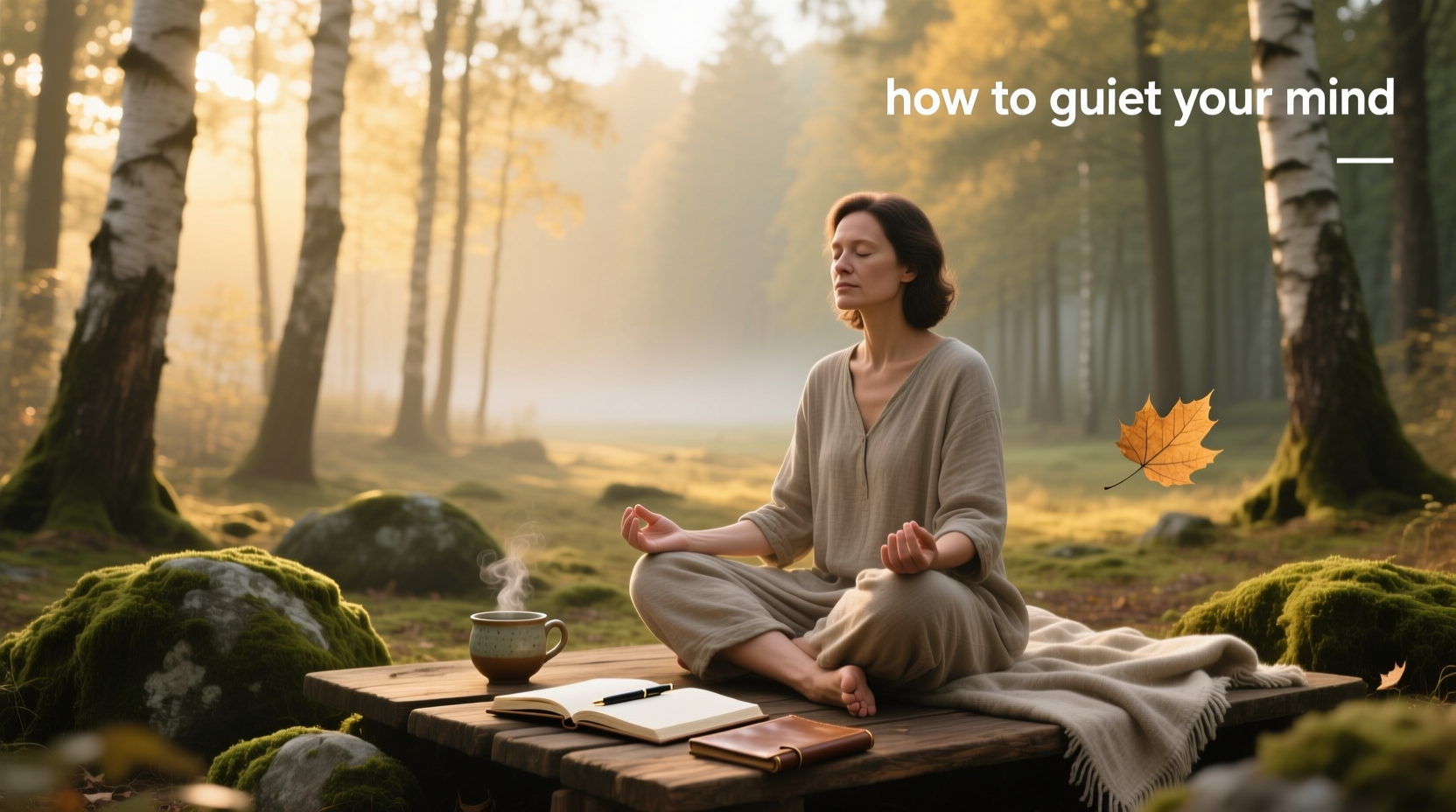 how to quiet your mind effectively