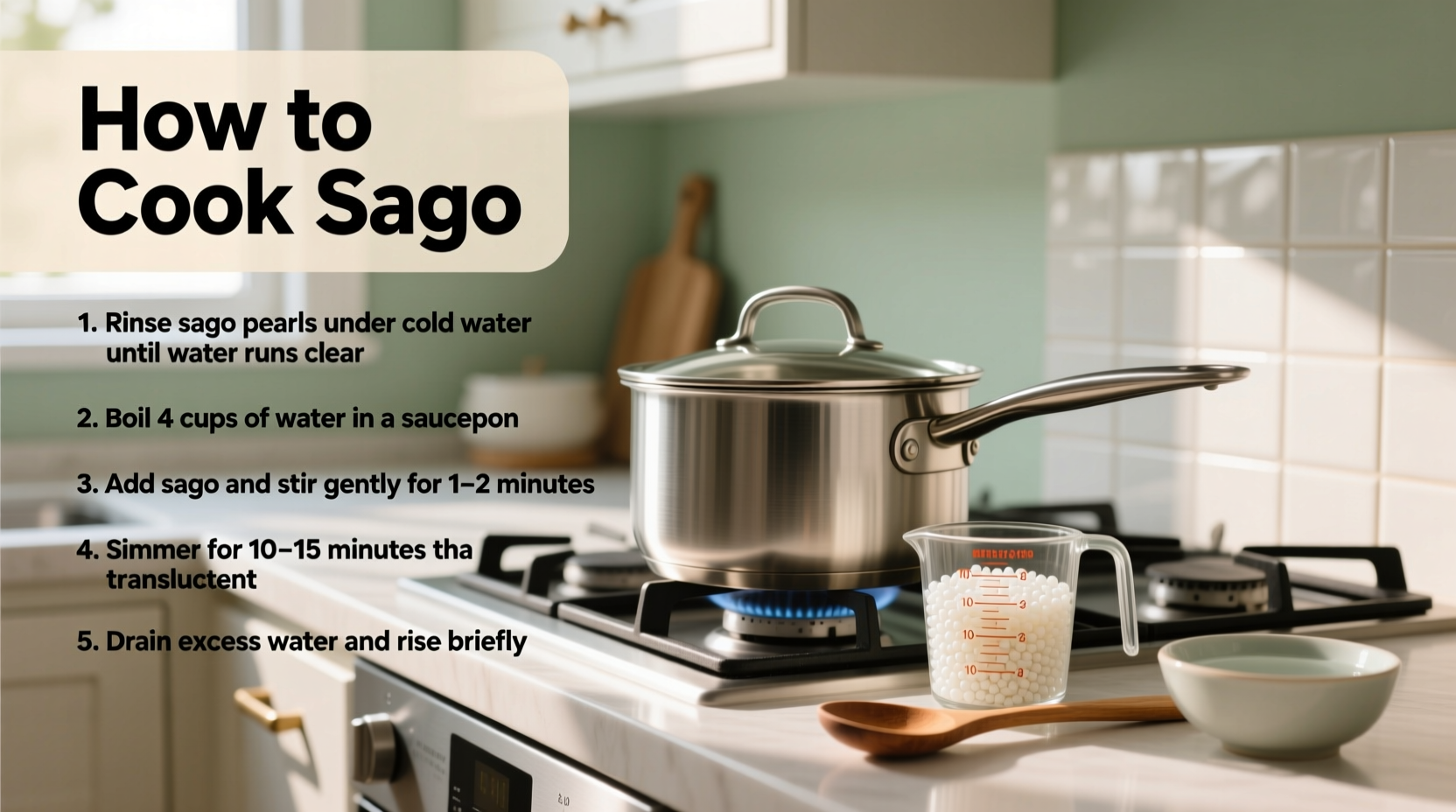 How to Cook Sago: Perfect Texture Every Time