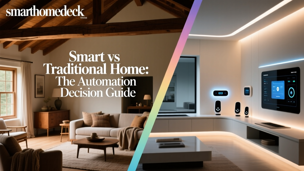 Smart vs Traditional Home: The Automation Decision Guide