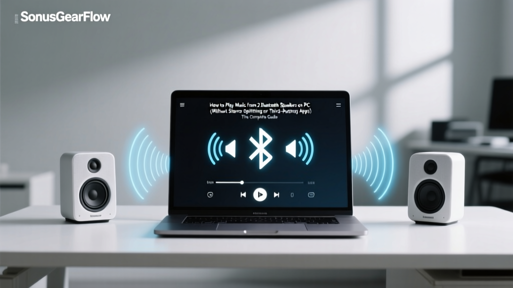 Play Music from 2 Bluetooth Speakers on PC (2026)