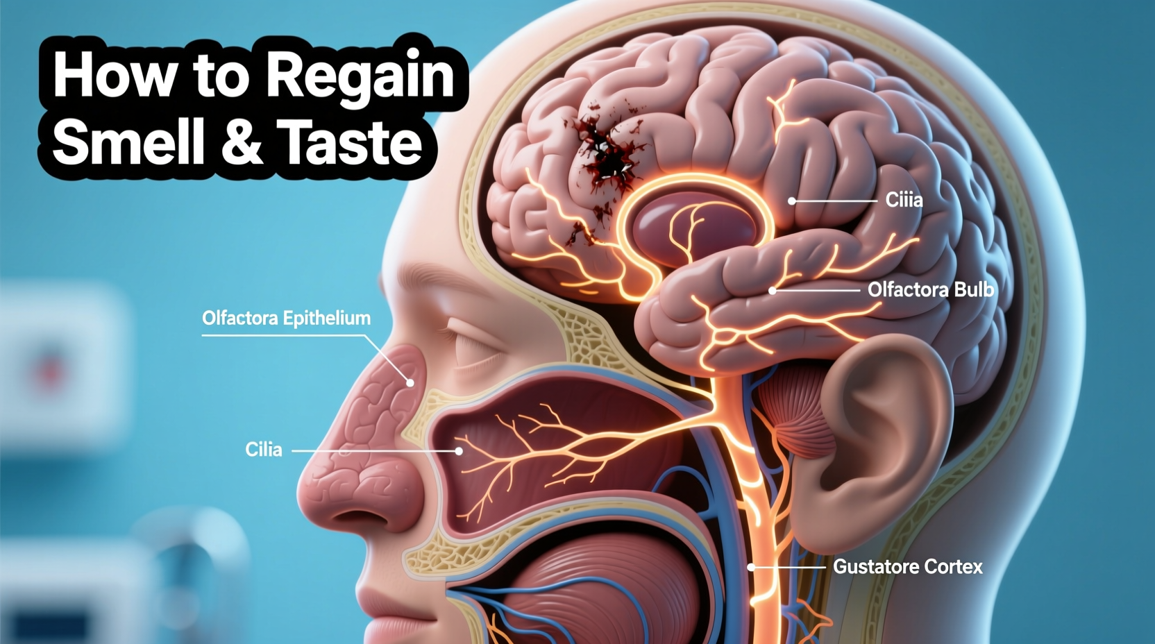 how to get taste an smell back