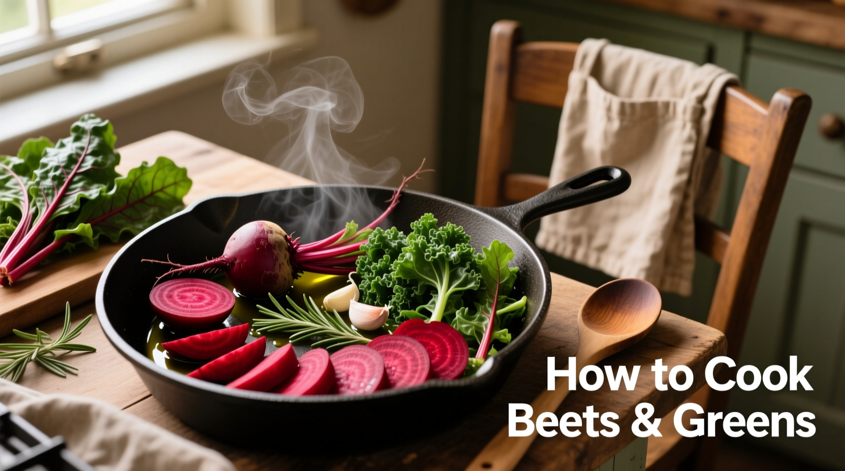 how to cook beets and greens