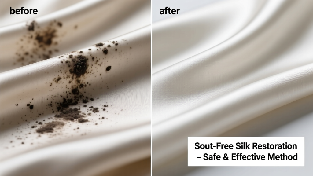 How to Remove Soot from Silk Fabric Safely