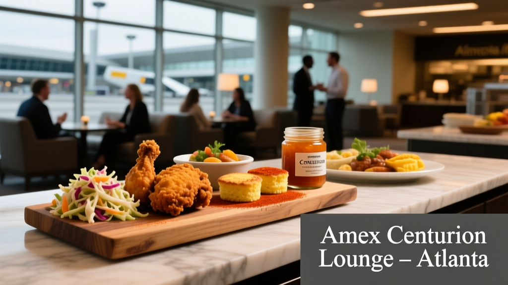 Amex Centurion Lounge Atlanta Airport: A Culinary and Comfort Benchmark in Hartsfield-Jackson