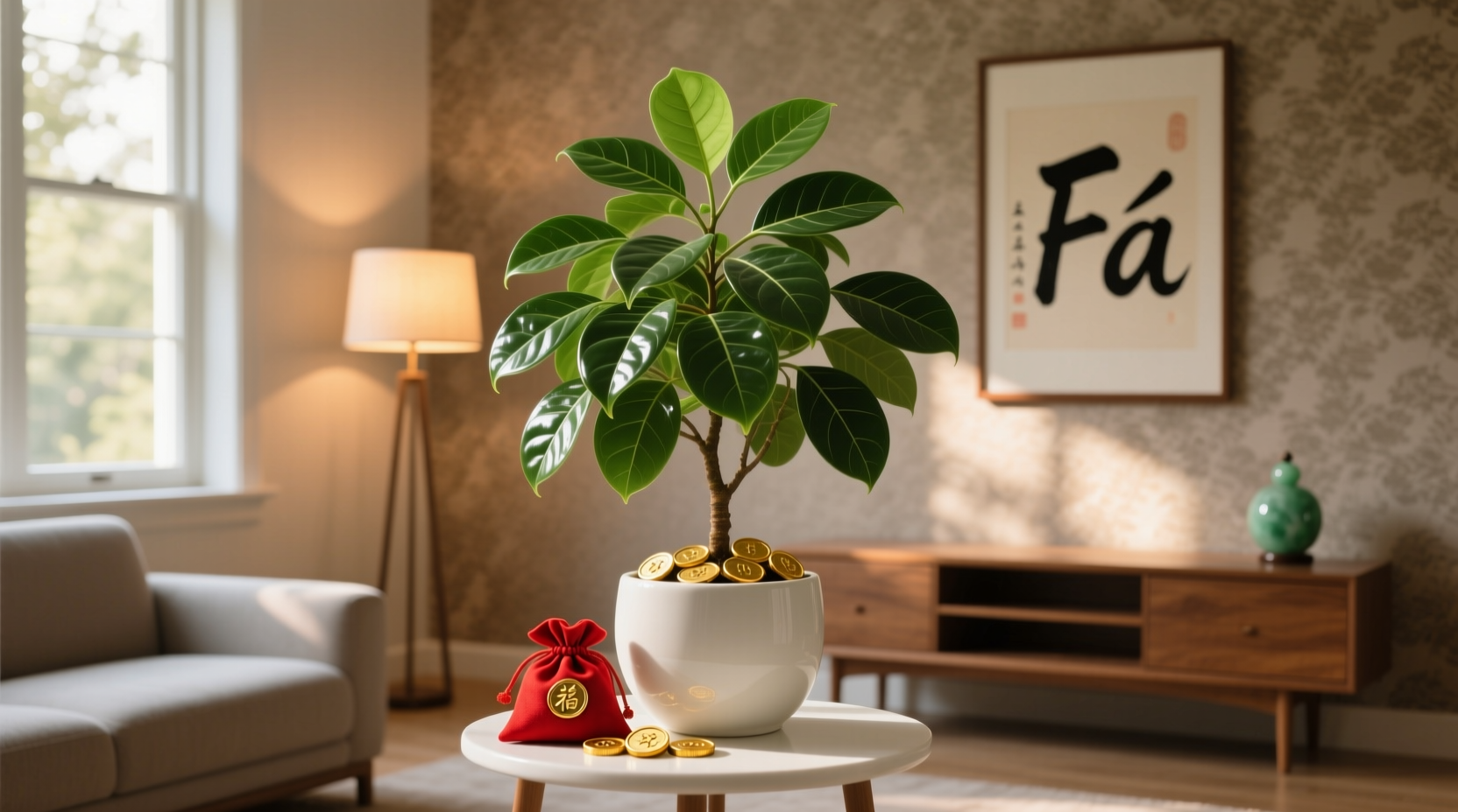 indoor lucky money plant