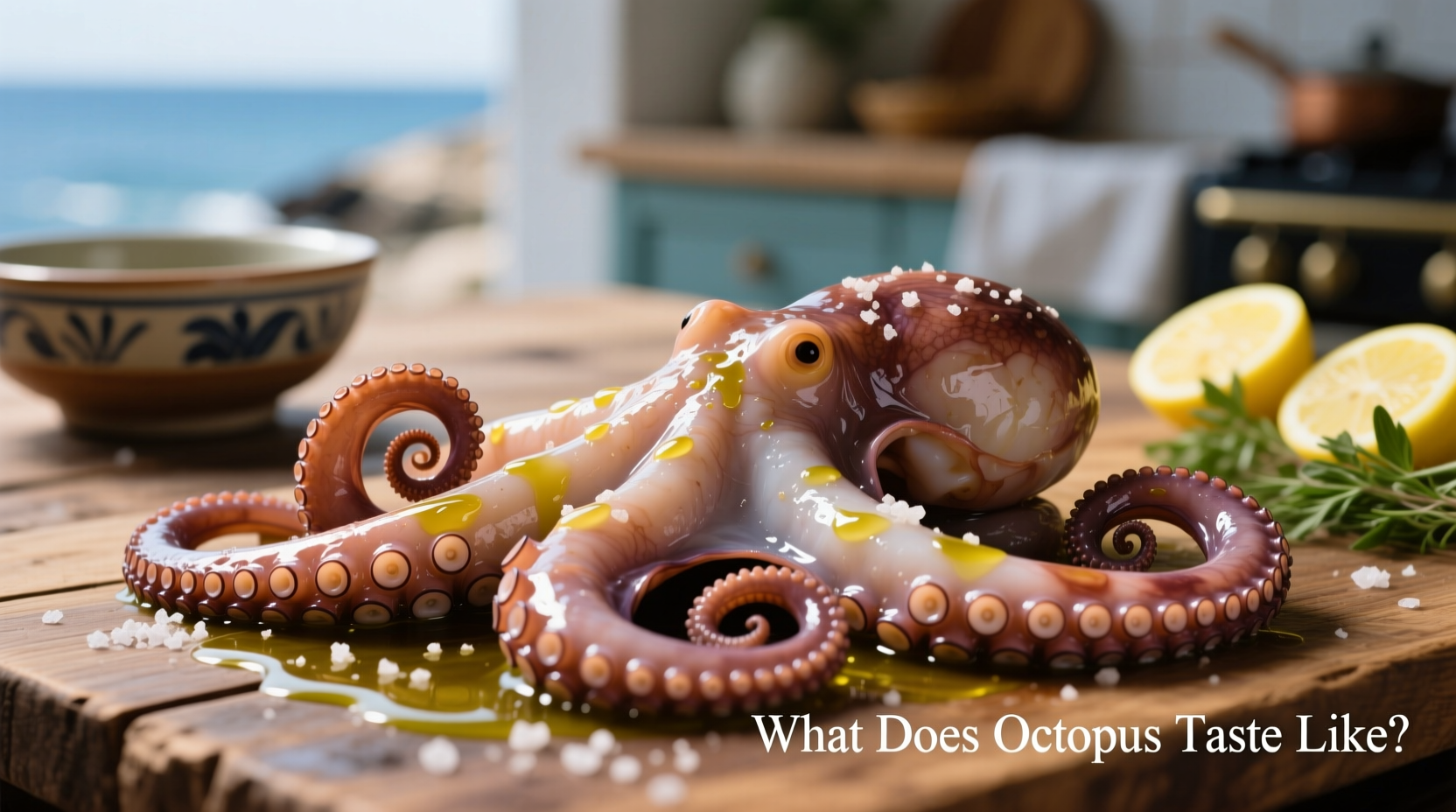 what does octopus taste like