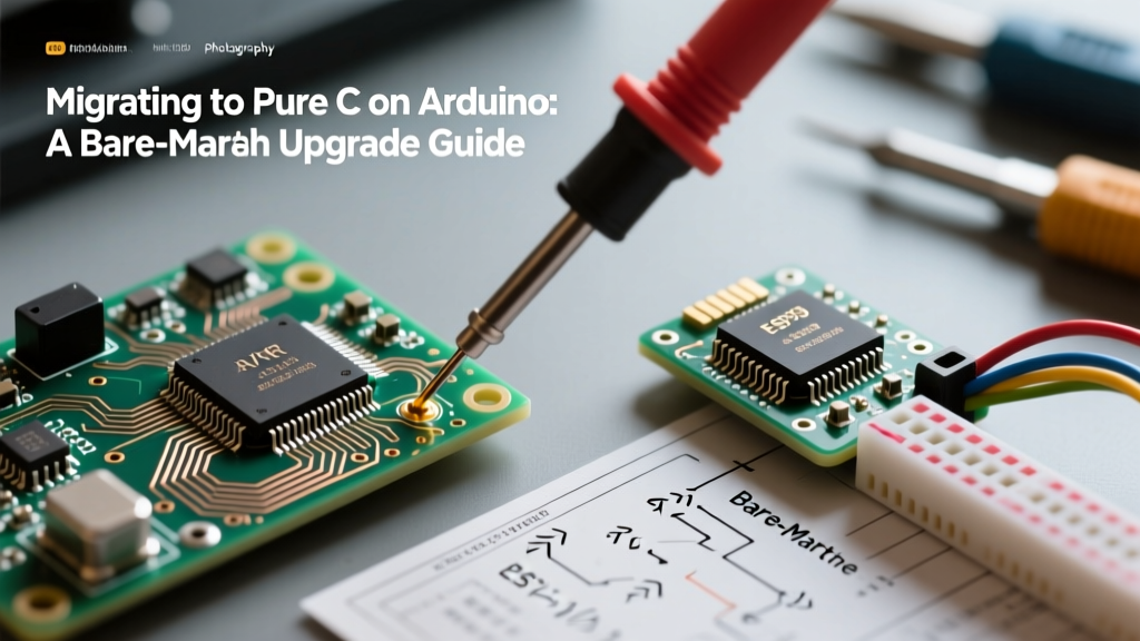 Migrating to Pure C on Arduino: A Bare-Metal Upgrade Guide