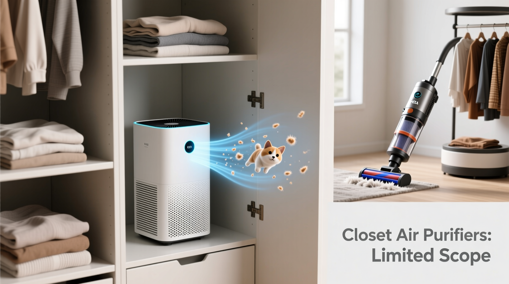 closet air purifiers for pet dander truth vs hype