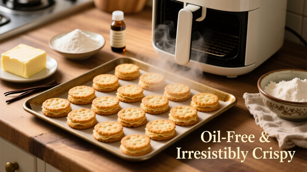 Air Fryer Shortbread: Crispy, Buttery & Oil-Free