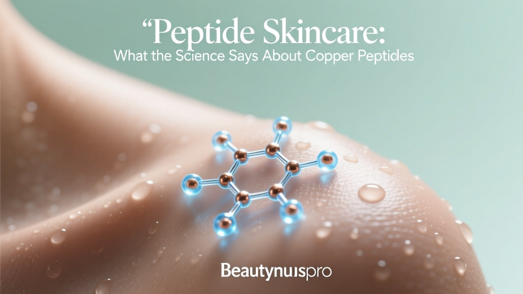 Peptide Skincare: What the Science Says About Copper Peptides