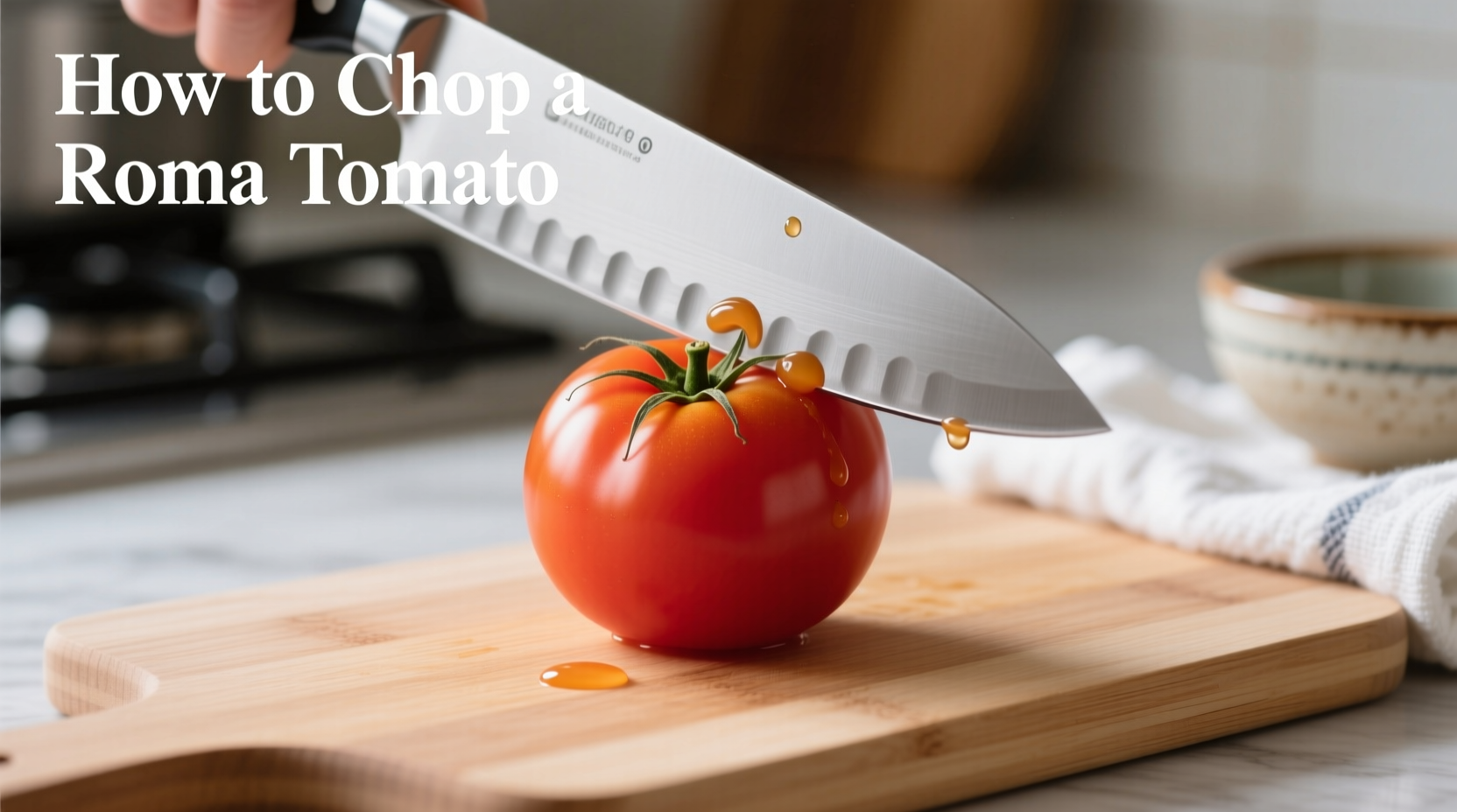 How to Chop Roma Tomatoes: 5-Step Guide for Clean Cuts