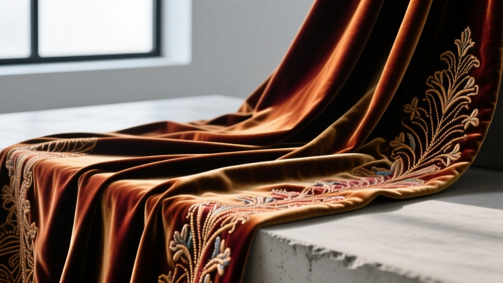 Embroidered Velvet Fabric: Cost-Smart Sourcing Guide