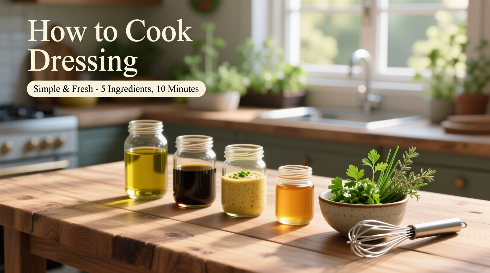how to cook dressing