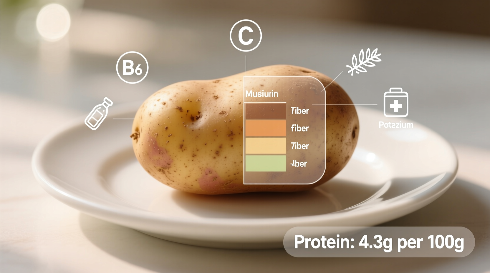 How Much Protein in a Potato: Exact Measurements Revealed