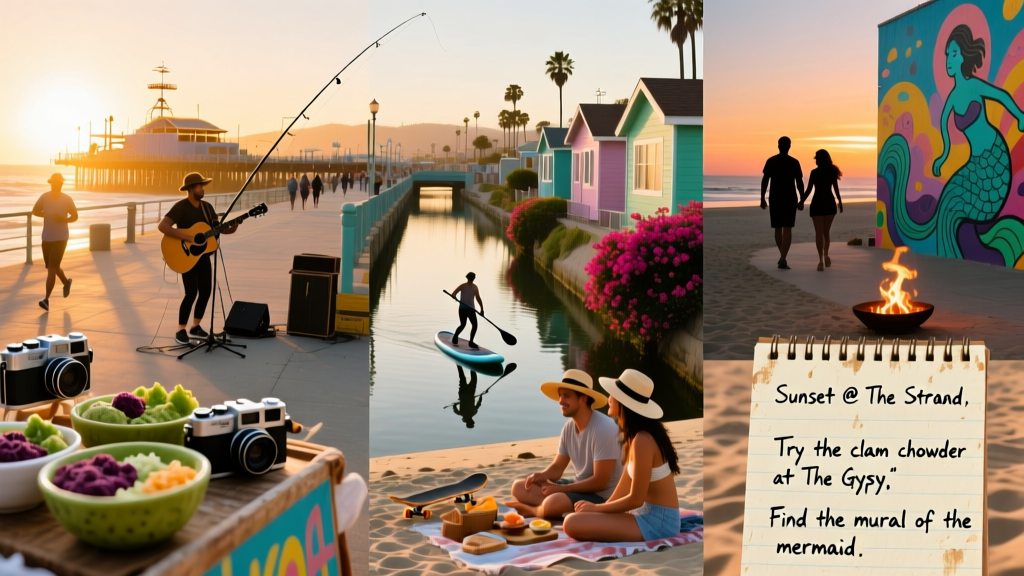 One Perfect Day: Santa Monica to Venice Beach on Foot and Bike