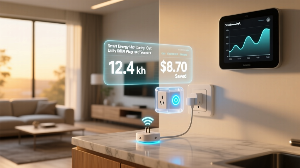 Smart Energy Monitoring: Cut Utility Bills With Plugs and Sensors