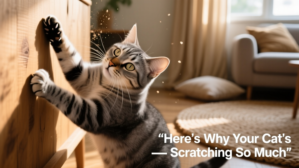 Itchy Cat? Here’s Why Your Cat’s Scratching So Much