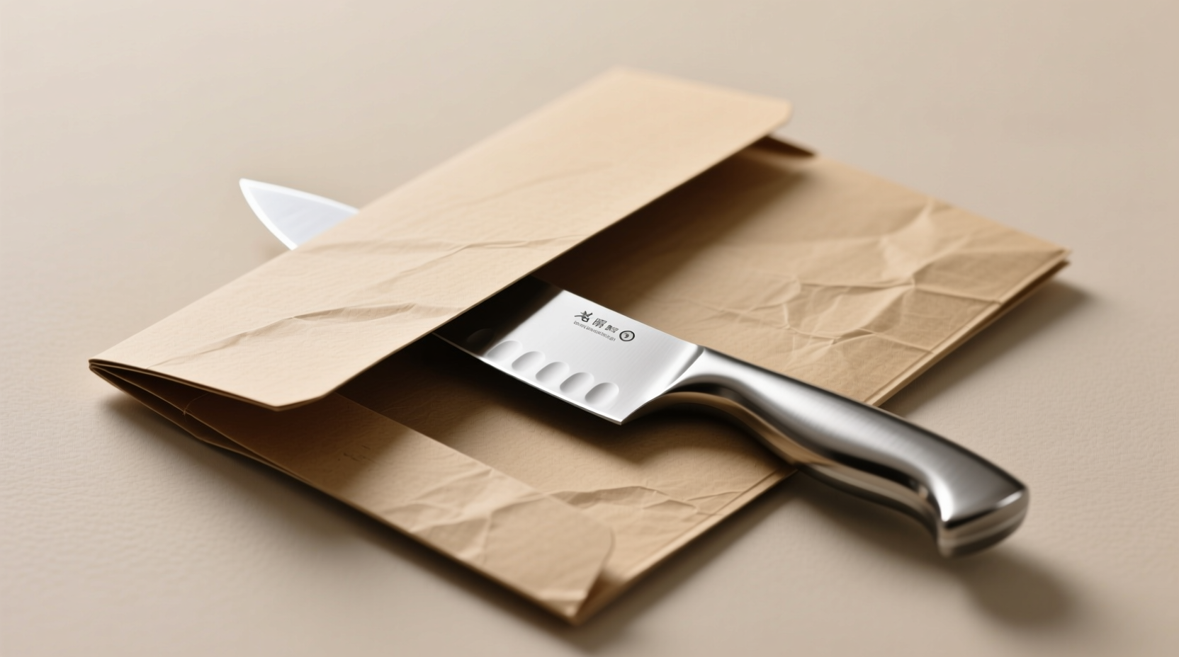 use a manilla folder as a knife protector to transport