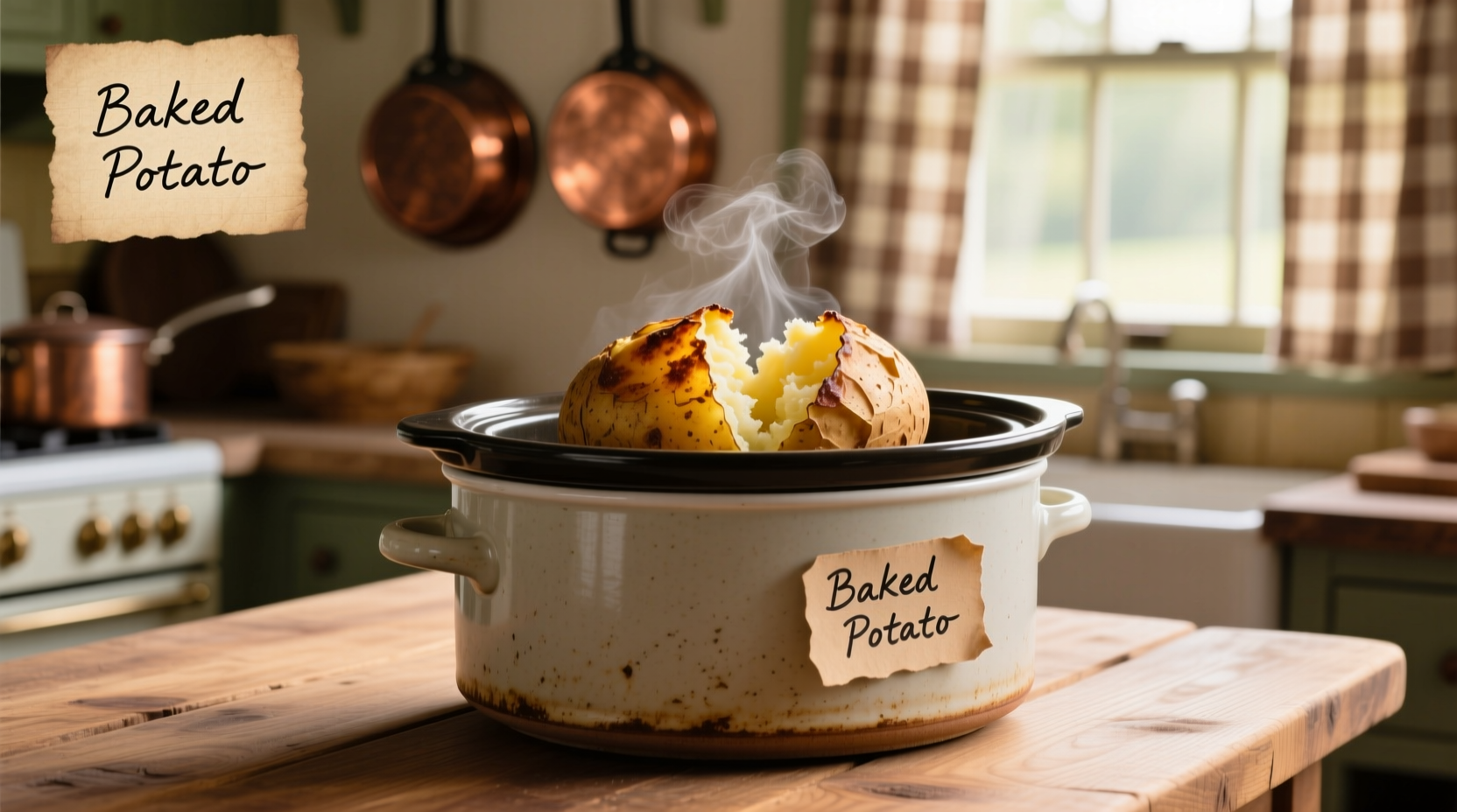Perfect Baked Potatoes in Crock Pot: Easy Foolproof Recipe