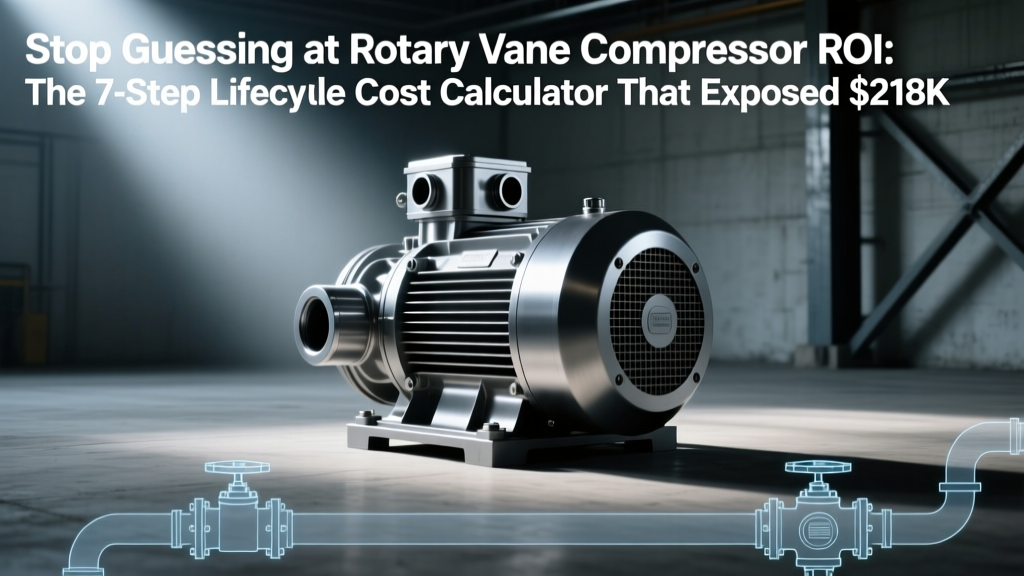 Rotary Vane Compressor ROI Calculator: Cut TCO by 43%