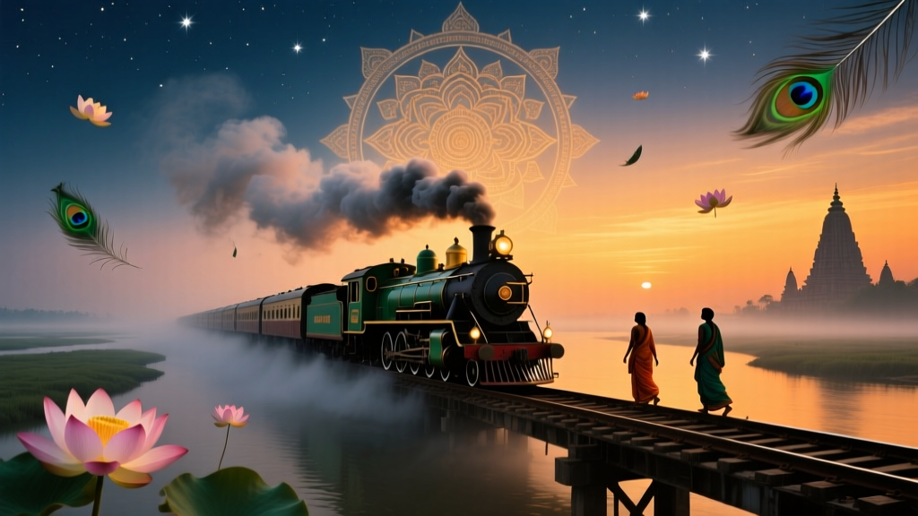 Train in Indian: Cultural Dream Symbolism