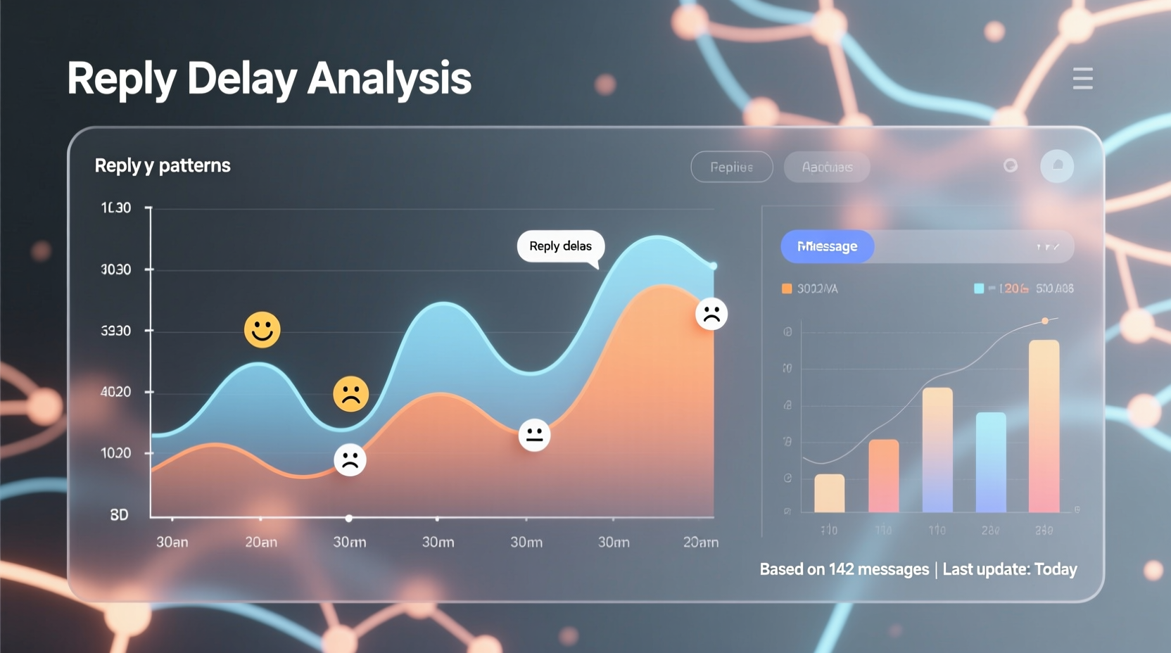 why does my girlfriend take so long to reply analyzing patterns