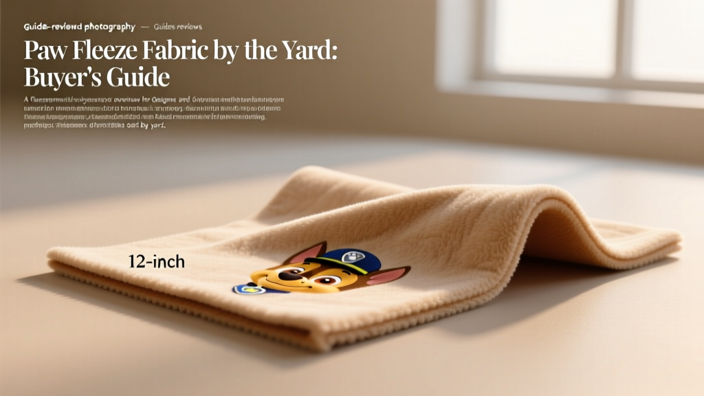 Paw Patrol Fleece Fabric by the Yard: Buyer’s Guide