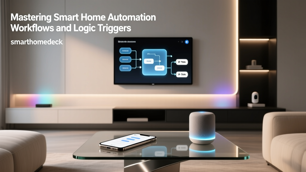 Mastering Smart Home Automation Workflows and Logic Triggers