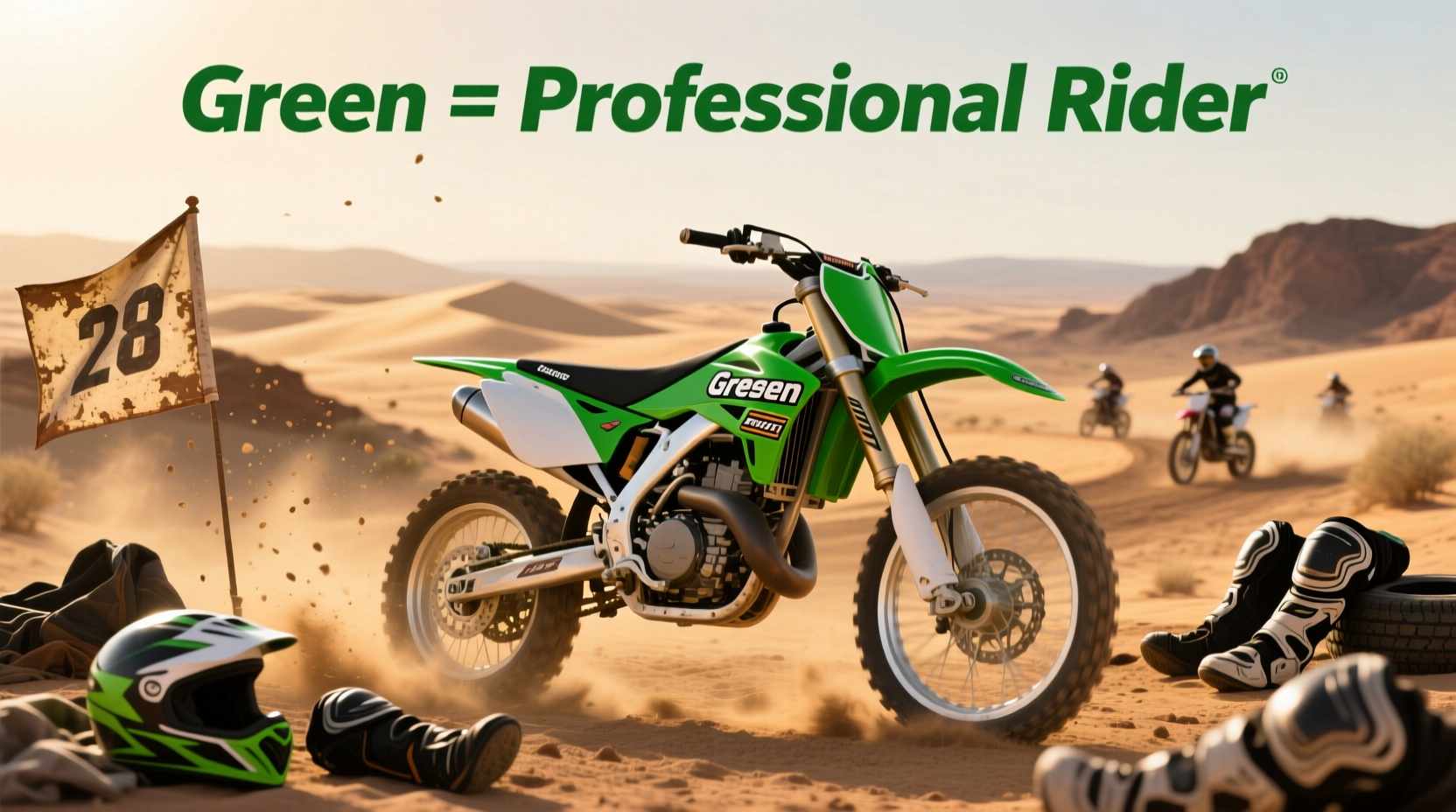 How to Choose Dirt Bike Stickers: What Does a Green Sticker Mean?