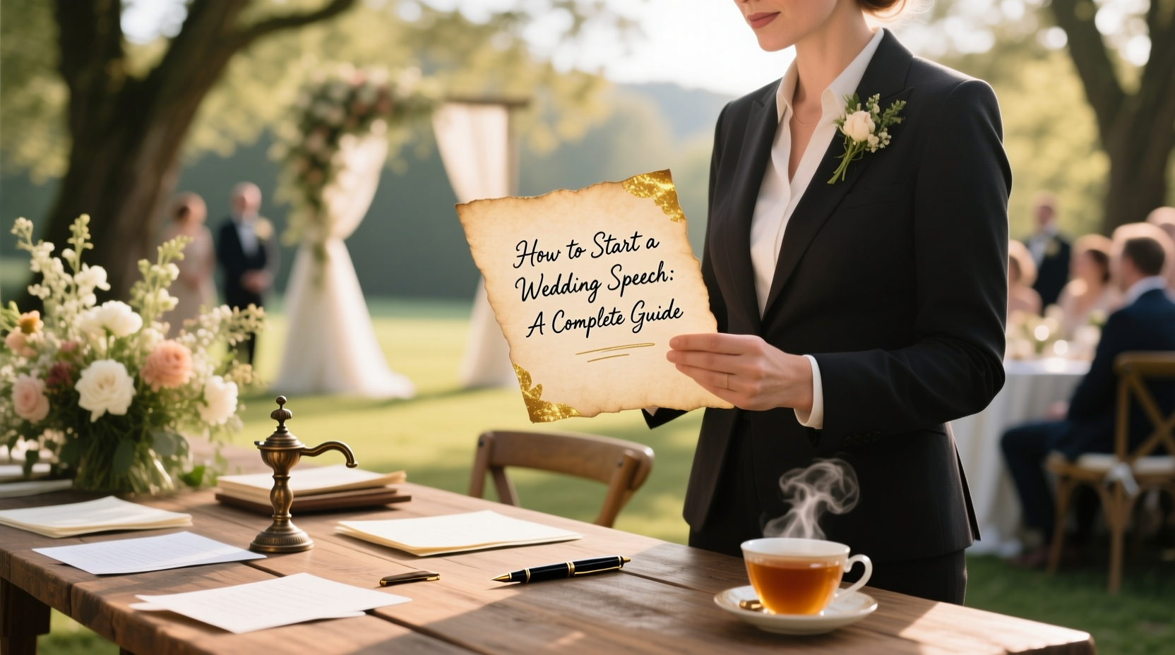 how to start a wedding speech