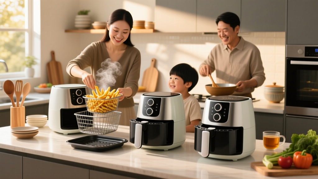Air Fryers with Trays & Basket: Best Models Revealed