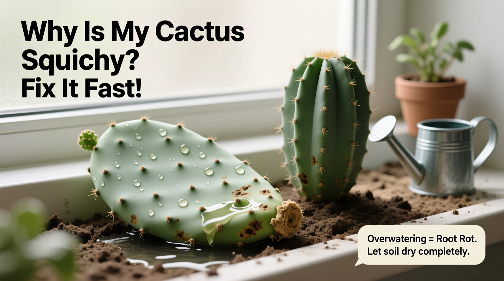 5 Ways to Fix a Squishy Cactus | TheHomeSprouts