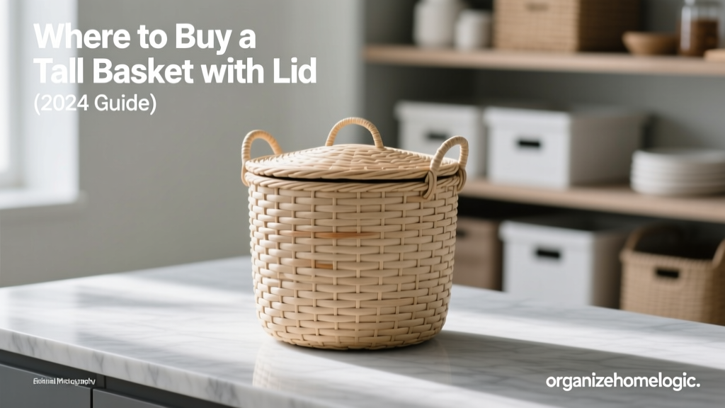 Where to Buy a Tall Basket with Lid (2024 Guide)