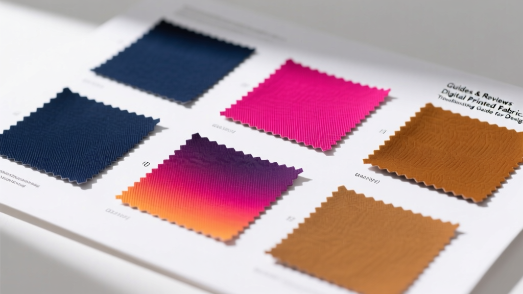 Digital Printed Fabric: Troubleshooting Guide for Designers
