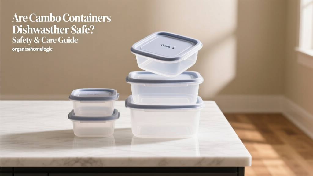 Are Cambro Containers Dishwasher Safe? Safety & Care Guide
