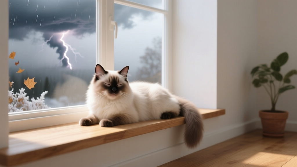How Weather Affects Ragdoll Cat Behavior