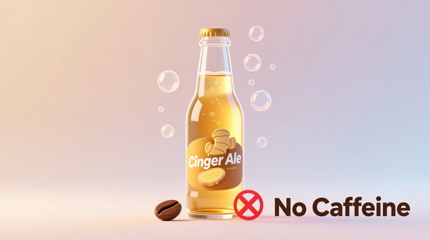 is there caffeine in ginger ale