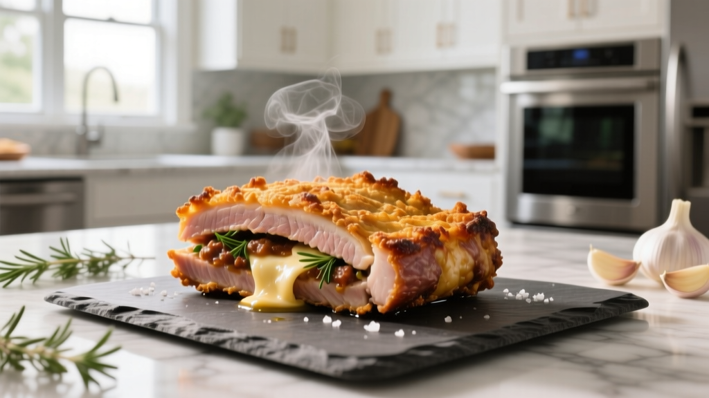 How to Air Fry Stuffed Pork Chops Perfectly