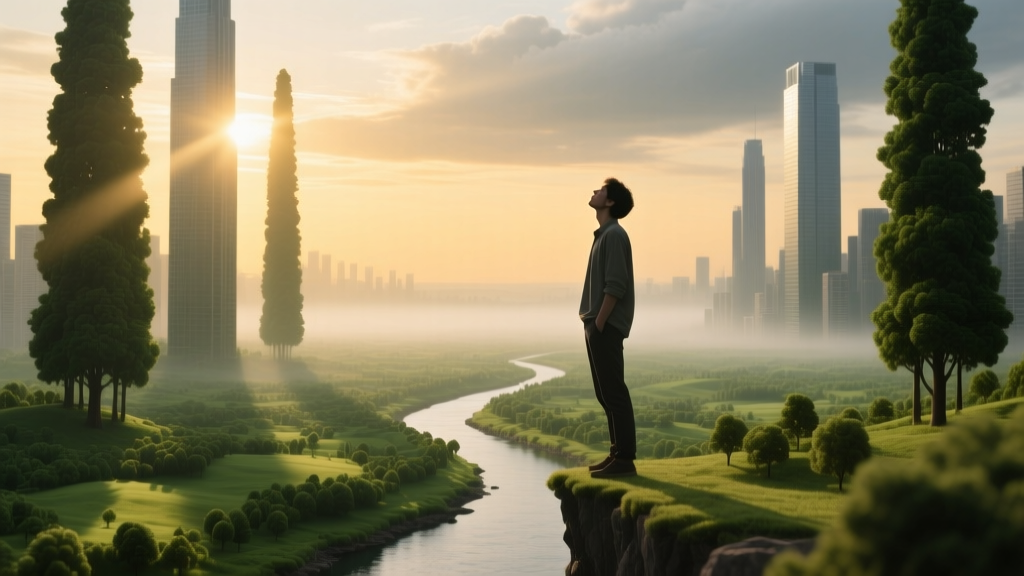 Dreaming About Giant World: Interpretation