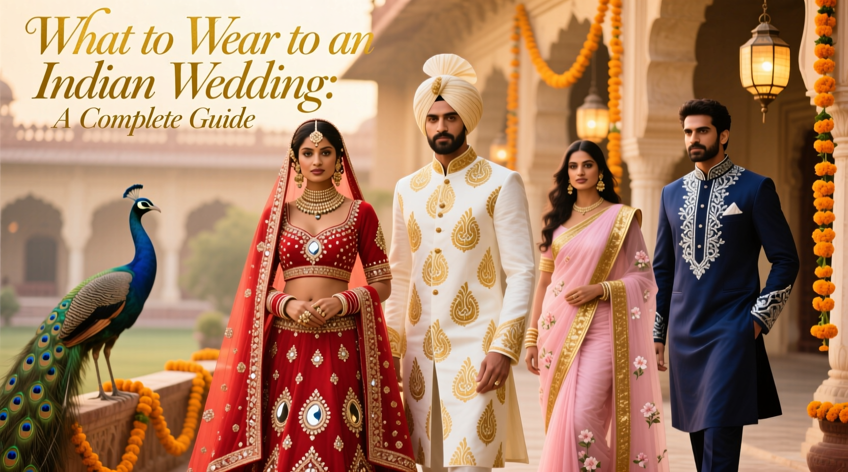 what to wear on an indian wedding