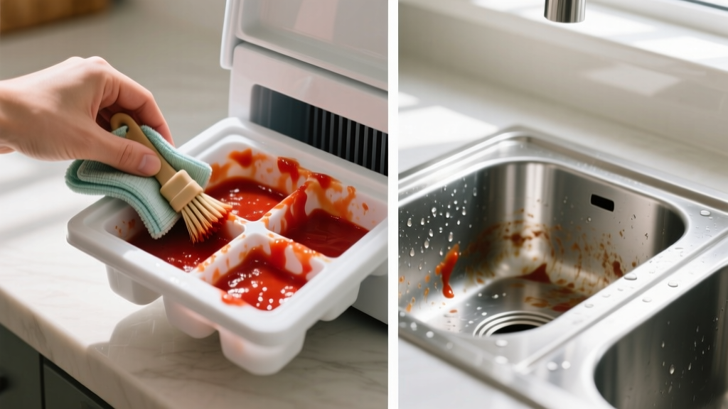 Tested: How to Get Tomato Sauce Out of Ice Maker Fast