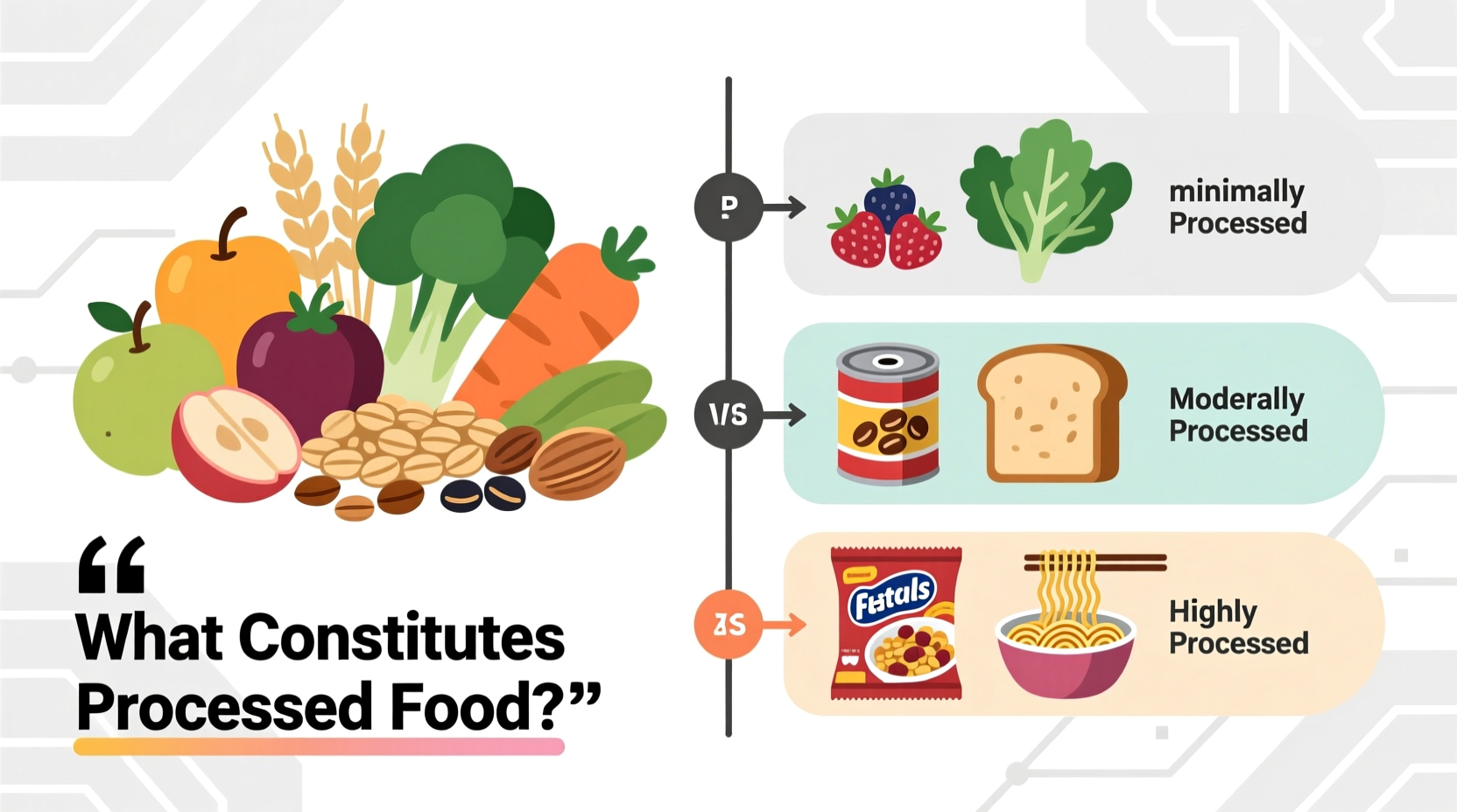 what constitutes processed food