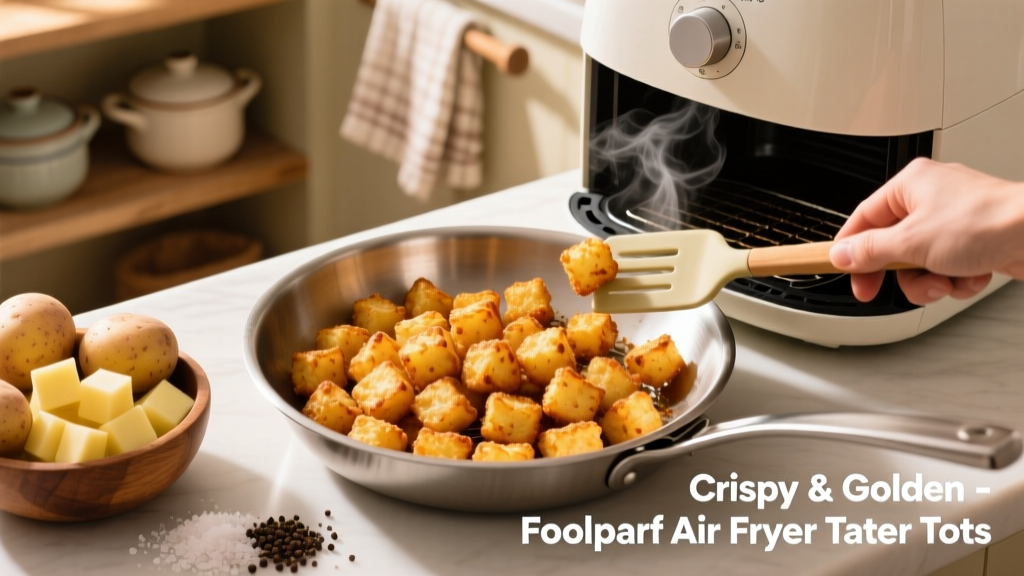 Best Way to Air Fry Tater Tots: Crispy, Golden & Foolproof