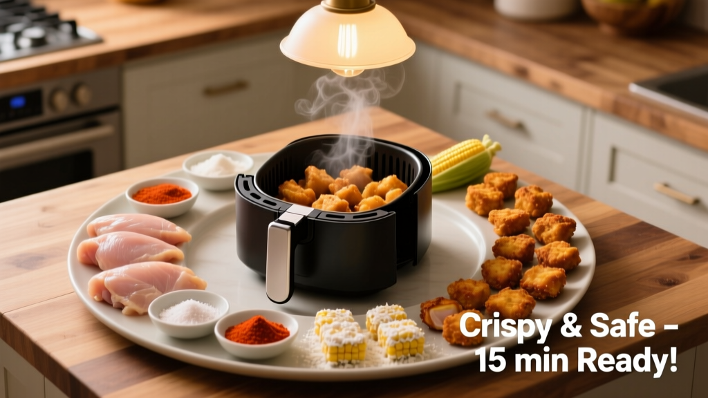 Best Air Fryer Chicken Bites Recipe (Crispy & Safe)
