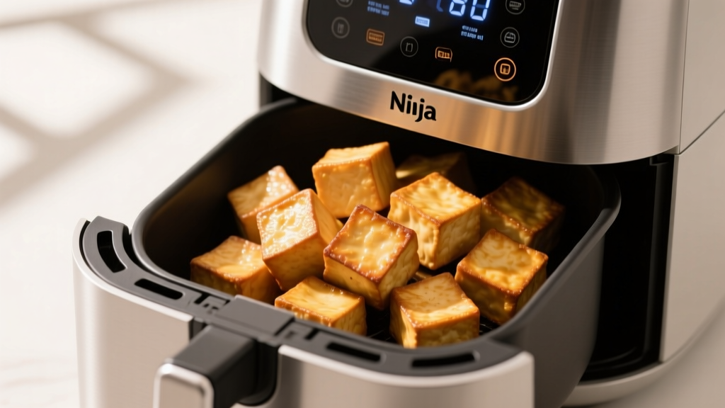 Crispy Tofu in Ninja Foodi: Foolproof Air Fryer Method