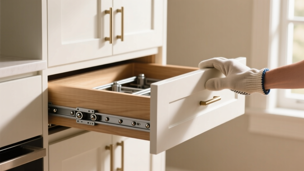 How to Install Pull-Out Cabinet Drawers Safely